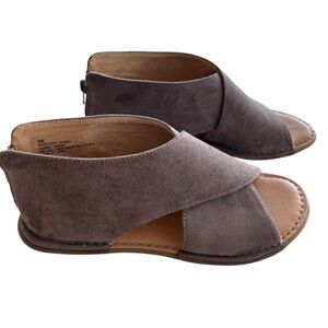BOC Born Brown Open-Toe Sandals Size 8